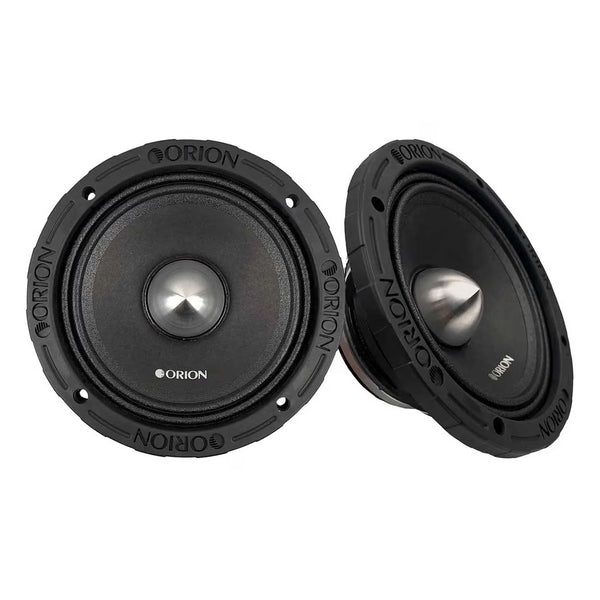 Orion HCCA654NHP 6.5" 1800 Watts Peak 4 - Ohm Car Audio Midrange Speakers (Pair)