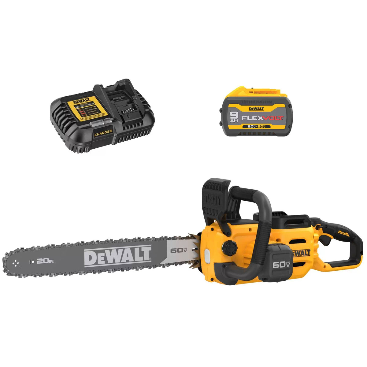 DeWalt DCCS672X1 60V Max Chainsaw 18" Brushless Cordless Kit
