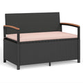 Tangkula 46 Gallon Outdoor Bench with Storage