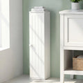 Tangkula Slim Bathroom Storage Cabinet with Door