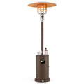 50,000 BTU Propane Outdoor Heater, Round Patio Heater with Stainless Steel Burner, Tip - Over, Flame - Out Protection, Wheels, CSA Certificated