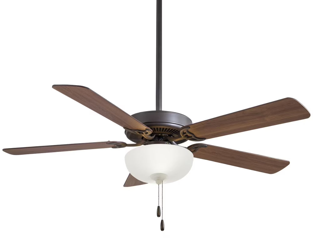 Minka Aire Fans - Contractor II Uni - Pack - 5 Blade Ceiling Fan with Light Kit - 18