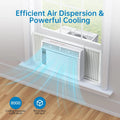 GAOMON Smart 6000 BTU Window Air Conditioner - WiFi - Enabled AC with Remote & App Control, Timer, Sleep Mode, Easy Install Kit, Cools Rooms up to 350