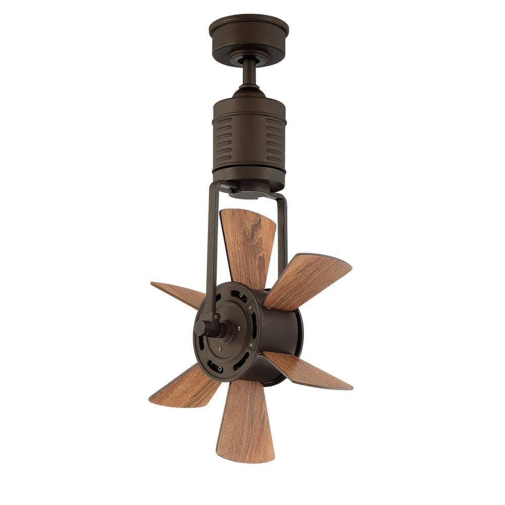 Home Decorators Collection YG658 - EB Windhaven 20 in. Outdoor Espresso Bronze Ceiling Fan with Remote Control