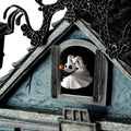 The Bradford Exchange the Nightmare Before Christmas Cuckoo Clock, 21 in, Musical, Light - up, Limited Edition