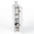 Tangkula Slim Bathroom Storage Cabinet with Door