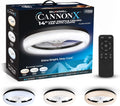 Cannonx 14 Low Profile Ceiling Fans with Lights and Remote, Modern Fandelier Ceiling Fan