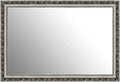 H - A Black&Gold Framed Rectangle Bathroom Mirrors for Wall, Wall Mounted Vintage Mirror Vertical or Horizontal Hanging for Living Room, Bedroom (40''X24''Vintage)