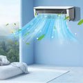 FYHALE 5, 000 BTU Wall Mounted Air Conditioner with Remote Control, Digital Display, Cool up to 150 Sq. Ft, Perfect
