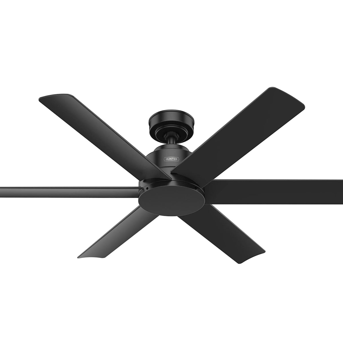 Hunter Kennicott 52" Outdoor Ceiling Fan - Matte Black - 51180