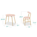 Best Choice Products 3 Piece Modern Oval Dining Table Set, Small Kitchen Dinette W/ 2 Chairs Black/Black