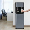 5.28 Gallon Bottom Loading Water Cooler Dispenser, 2 Temperatures Available with Hot, Cold, Practiacal Freestanding Water Dispenser