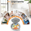 20L Hot Towel Warmer Bucket, Luxury Blanket Warmer with 3 Heat Levels, Adjustable Timer & LCD Display, Fits 2 Oversized Towels for Bathroom & Home Spa
