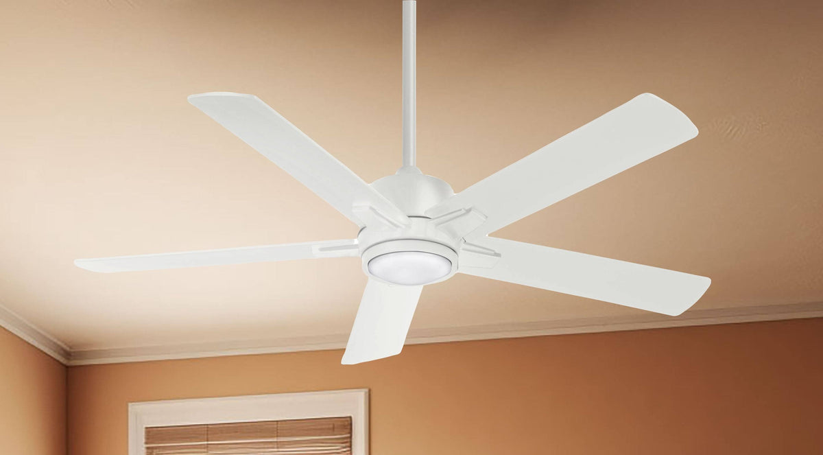 Minka - Aire F619L - WHF Stout 54" Ceiling Fan, Flat White