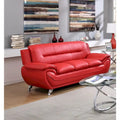3 Piece Living Room Sofa Set with Upholstered Seating and Modern Design