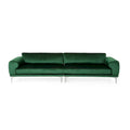 Christopher Knight Home Croydon Modern Glam Velvet Sofa for 4