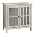 Portland 2 - Door Glass Cabinet by Simple Living