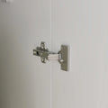 Freestanding 2 - Door Bedroom Armoire with Hanging Rod
