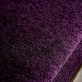 Grendel Classic Purple Chenille Loveseat with Rolled Arms by Furniture of America