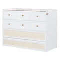 Nestfair Full - Size Murphy Bed with Spacious Drawers