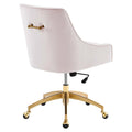 Discern Velvet Performance Office Chair