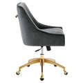 Discern Velvet Performance Office Chair