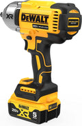 DEWALT 20V MAX XR 1/2" High Torque Impact Wrench with Hog Ring Anvil Kit (DCF900P1)