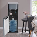 5.28 Gallon Bottom Loading Water Cooler Dispenser, 2 Temperatures Available with Hot, Cold, Practiacal Freestanding Water Dispenser