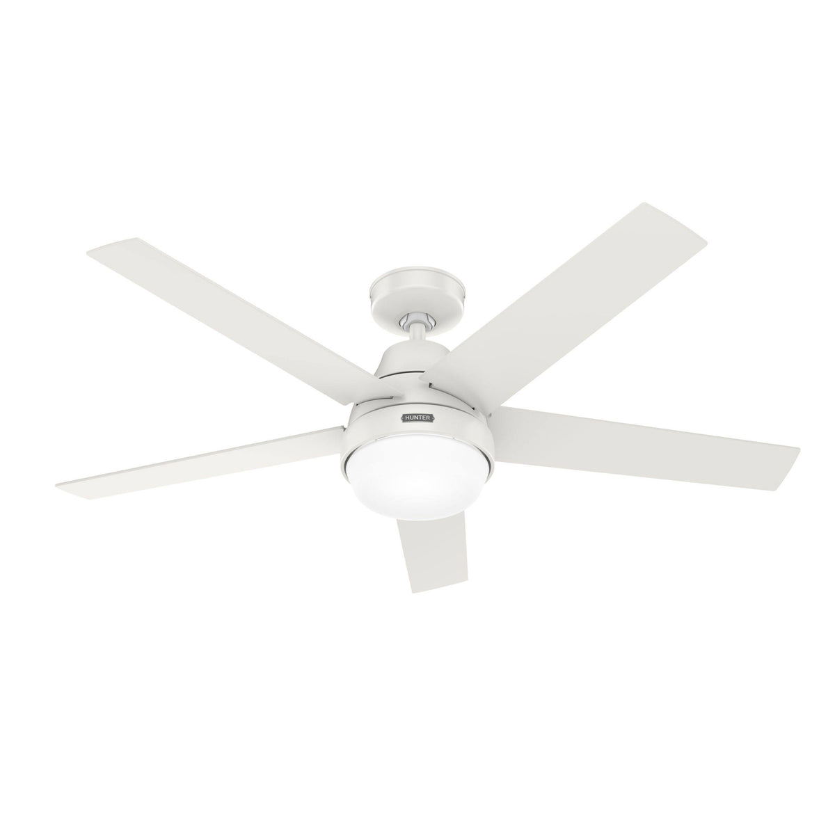 Hunter 51336 Aerodyne Fresh White LED 52" Ceiling Fan