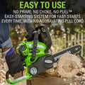 Greenworks 40V 12" Cordless Chainsaw with 2.0 Ah Battery & Charger, 20262