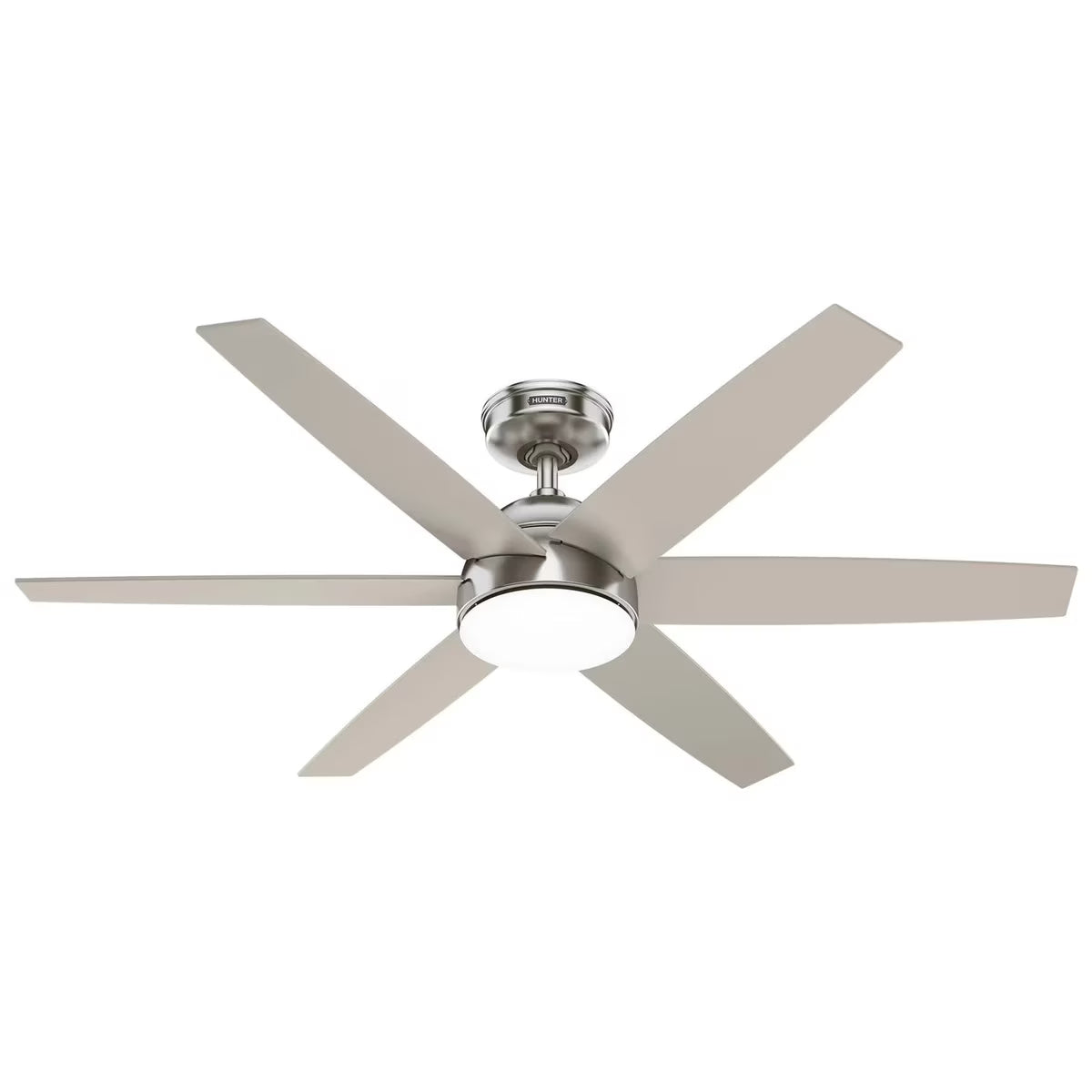 Hunter Anza 52 LED Ceiling Fan, Brushed Nickel