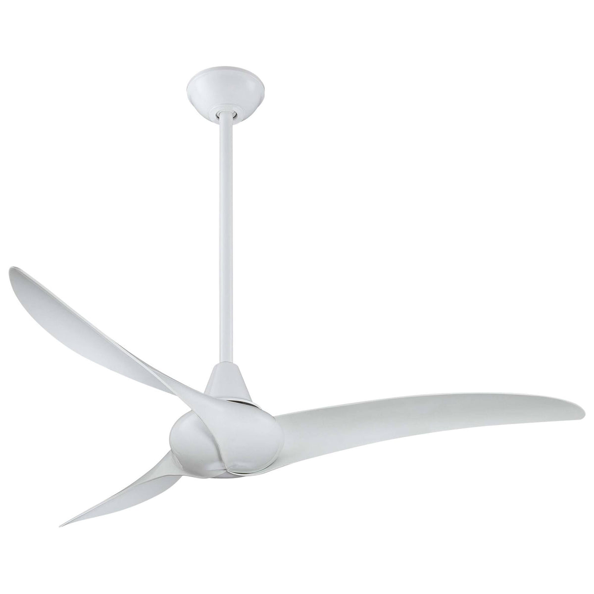 Minka - Aire Wave 52" Ceiling Fan - White - White Blades