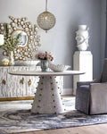 1-Light 12" Retro Antique Gold Crystal Globe Chandelier Small Sphere Pendant Light