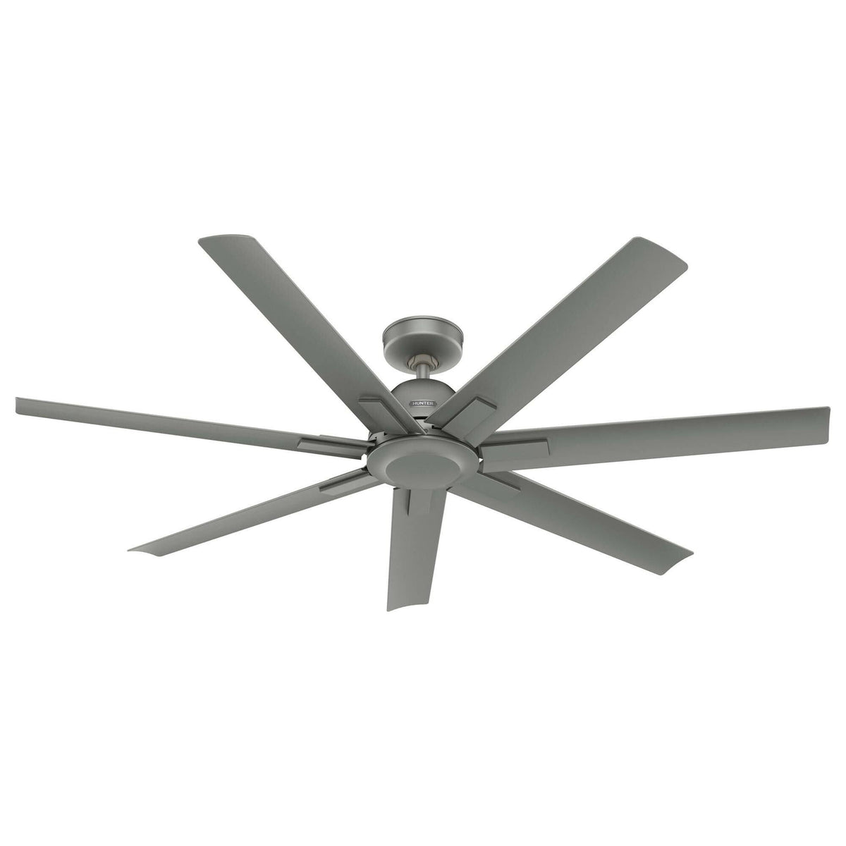 Hunter Downtown 60" Ceiling Fan in Matte Silver