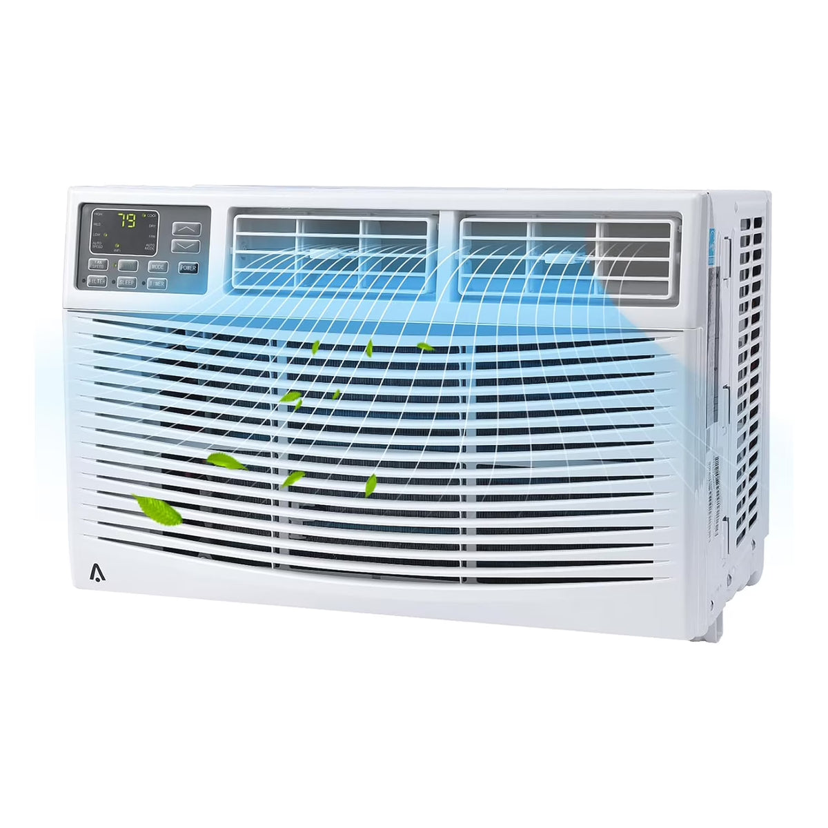 M Optimized 12000BTU Window Air Conditioner with Wi - Fi Enabled, Remote Control, Air Conditioner Window Unit Cooling up to 550sq.ft, 115V Window AC