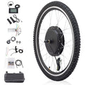 Ktaxon 48V 1000W Electric Bicycle Motor Kit, 26" Front Wheel E - Bike Conversion Kit W/ LCD Display (without Battery)