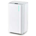 32 Pint Dehumidifier with 3.3FT Drain Hose, 24H Timer & 3-Color Indicator, 2000 Sq.Ft Portable Dehumidifier for Basement, Bedroom, Bathroom