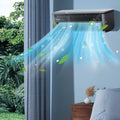 FYHALE 5, 000 BTU Wall Mounted Air Conditioner with Remote Control, Digital Display, Cool up to 150 Sq. Ft, Perfect