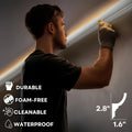 7-Piece Crown Molding with LED Duct Kit, 55.12 ft Waterproof Channel for Ambient Home Accent Lighting and LED Strip Installation